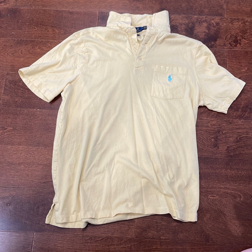 Yellow Ralph Lauren Polo - Mens Medium